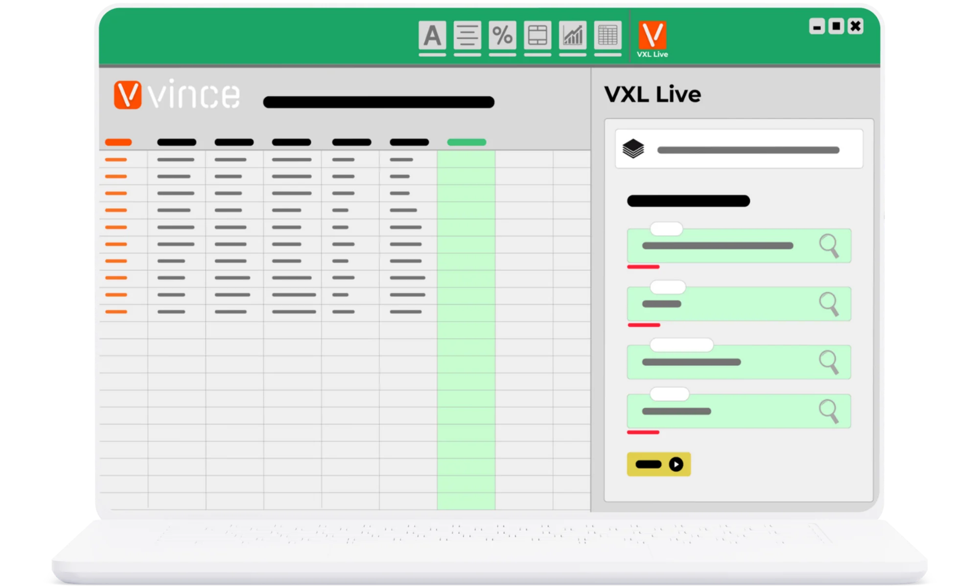VINCE Excel Add-In para Infor M3